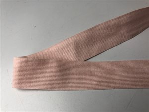 Blød elastik - blid pudder, 25 mm og 5 meter